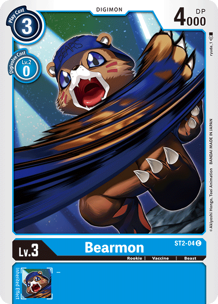 Bearmon [ST2-04] [Starter Deck: Cocytus Blue] - Just $0.09! Shop now at Retro Gaming of Denver