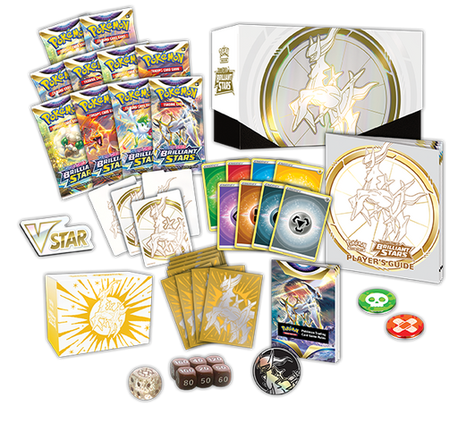 Sword & Shield: Brilliant Stars - Elite Trainer Box (Pokemon Center Exclusive) - for just $55! 