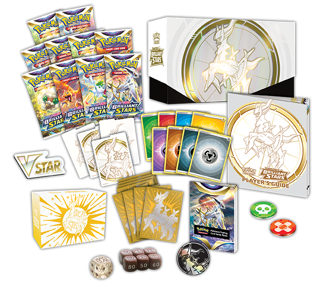 Sword & Shield: Brilliant Stars - Elite Trainer Box (Pokemon Center Exclusive) - for just $55! 