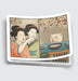 Japanese Women Yelling At Cat Sticker - 3" - for just $3.50! 