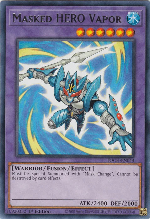 Masked Hero Vapor [TOCH-EN044] Rare - for just $0.10! 