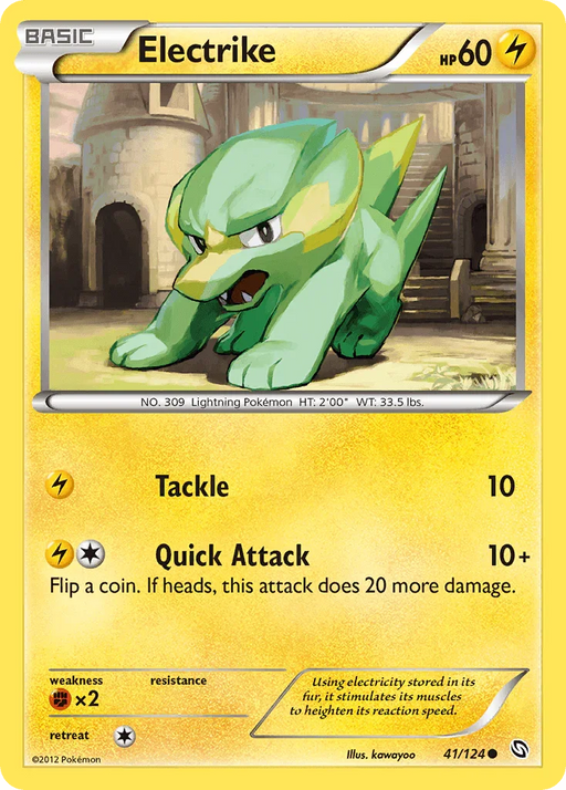 Electrike (41/124) [Black & White: Dragons Exalted] - for just $0.10! 