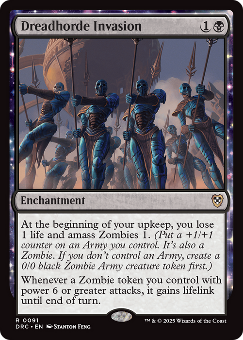 Dreadhorde Invasion (DRC-091) - Commander: Aetherdrift: (enchantment) - for just $0.15! 