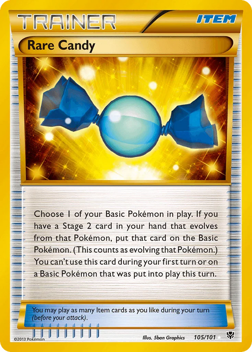 Rare Candy (105/101) [Black & White: Plasma Blast] - for just $73.50! 