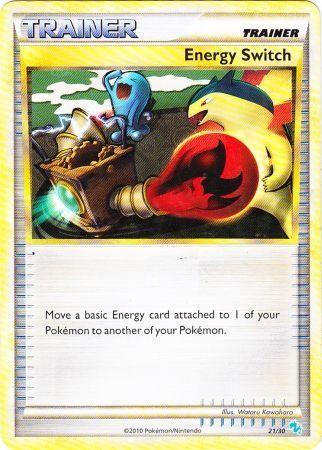 Energy Switch (21/30) [HeartGold & SoulSilver: Trainer Kit - Gyarados] - for just $1.85! 