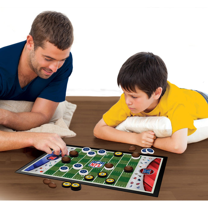 NFL - League Checkers Board Game - Just $24.99! Shop now at Retro Gaming of Denver