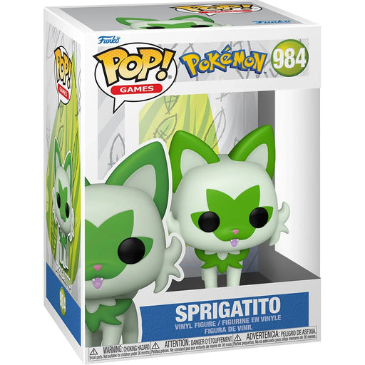 Pokemon Sprigatito Funko Pop! Vinyl Figure #984 - for just $9.95! 