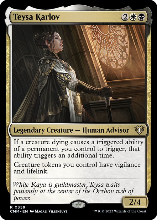Teysa Karlov (CMM-359) - Commander Masters - for just $1.11! 