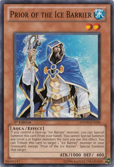 Prior of the Ice Barrier [PHSW-EN030] Common - for just $0.10! 