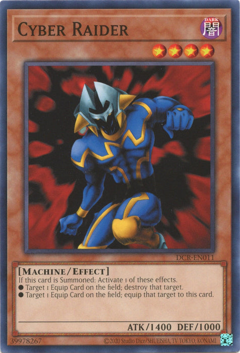 Cyber Raider (25th Anniversary) [DCR-EN011] Common - for just $0.15! 