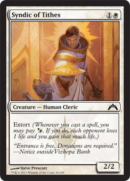 Syndic of Tithes (Gatecrash) Near Mint - for just $0.15! 