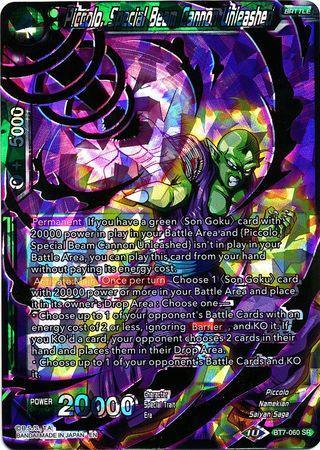 Piccolo, Special Beam Cannon Unleashed (BT7-060) [Assault of the Saiyans] - for just $0.30! 