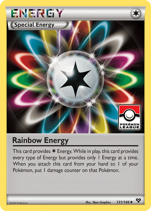 Rainbow Energy (131/146) [XY: Base Set] - for just $0.25! 