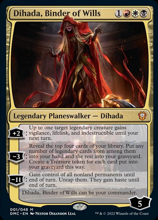 Dihada, Binder of Wills [Dominaria United Commander] - Just $2! Shop now at Retro Gaming of Denver