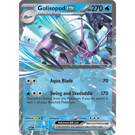 Golisopod ex (050/182) [Scarlet & Violet: Paradox Rift] - Just $0.52! Shop now at Retro Gaming of Denver