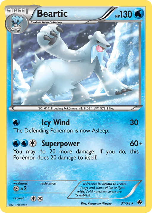 Beartic (31/98) [Black & White: Emerging Powers] - for just $0.30! 