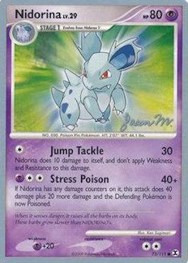 Nidorina LV.29 (73/111) (Queengar - Jason Martinez) [World Championships 2009] - for just $0.40! 