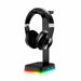 Desktop Gamer 2 In 1 RGB Headphone Stand Power Strip Desk Gaming Headset Holder With 2 USB Charging Earphone Hanger - for just $67.20! 