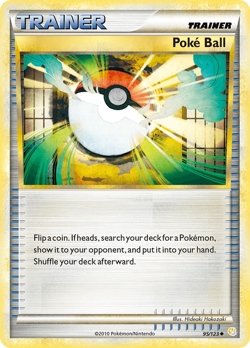 Poke Ball (95/123) [HeartGold & SoulSilver: Base Set] - for just $0.15! 