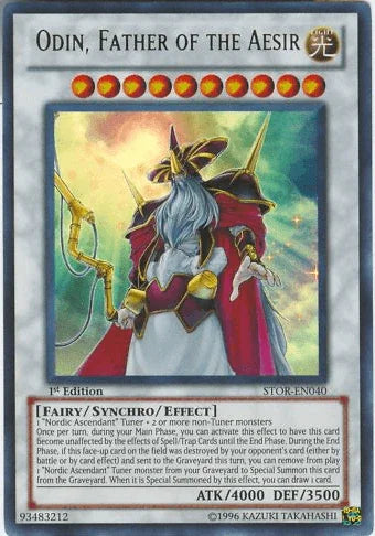 Odin, Father of the Aesir [STOR-EN040] Ultra Rare - for just $0.50! 