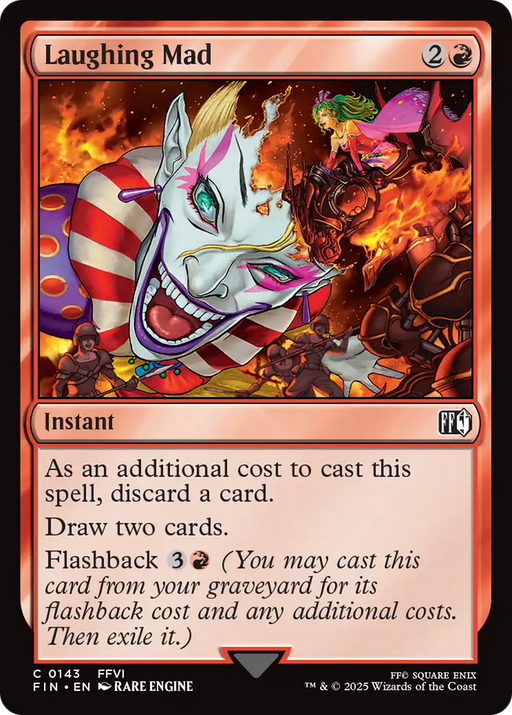 Laughing Mad (FIN-143) - FINAL FANTASY Foil - for just $0.07! 