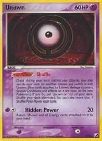 Unown (O) (O/28) [EX: Unseen Forces] - for just $18.20! 