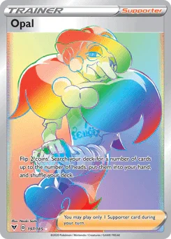 Opal (197/185) [Sword & Shield: Vivid Voltage] - for just $1.65! 