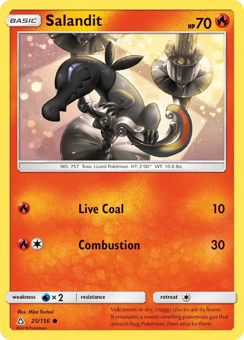 Salandit (25/156) [Sun & Moon: Ultra Prism] - for just $0.10! 