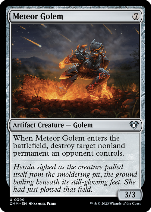 Meteor Golem (CMM-399) - Commander Masters - for just $0.03! 