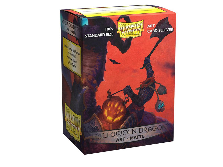 Dragon Shield: Standard 100ct Art Sleeves - Halloween Dragon - Just $0! Shop now at Retro Gaming of Denver