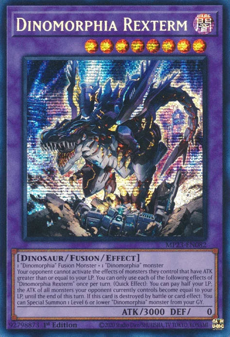 Dinomorphia Rexterm [MP23-EN082] Prismatic Secret Rare - for just $0.45! 