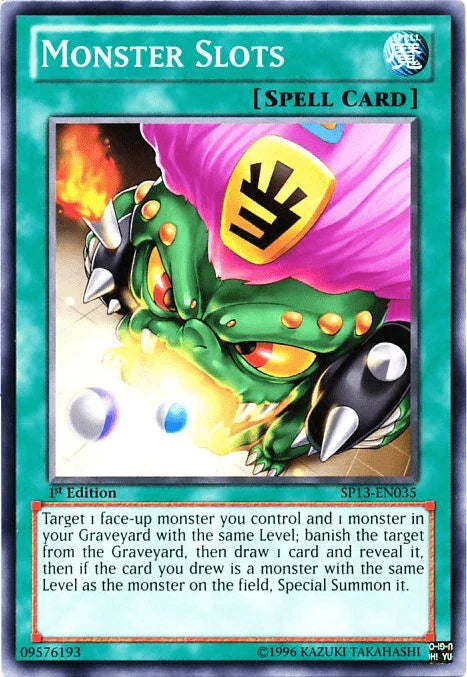 Monster Slots [SP13-EN035] Common - for just $0.10! 