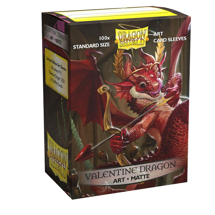 Dragon Shield: Standard 100ct Art Sleeves - Valentine Dragon (2020) - Just $0! Shop now at Retro Gaming of Denver