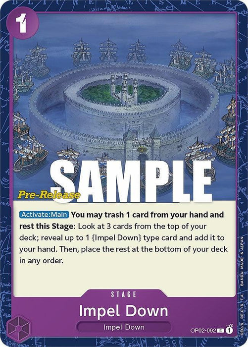 Impel Down [Paramount War Pre-Release Cards] - for just $0.55! 