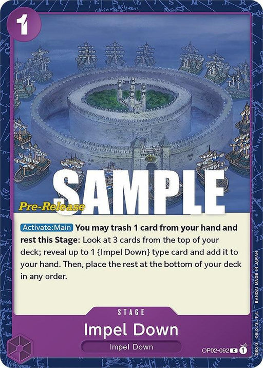 Impel Down [Paramount War Pre-Release Cards] - for just $2.80! 