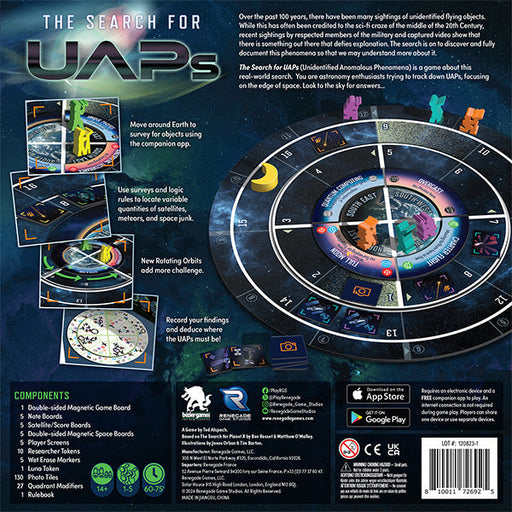 The Search For UAPs - Board Game - for just $44.99! 
