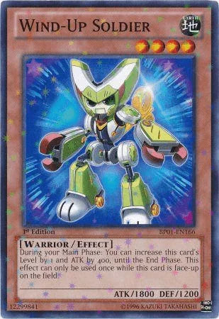 Wind-Up Soldier [BP01-EN166] Starfoil Rare - for just $0.20! 