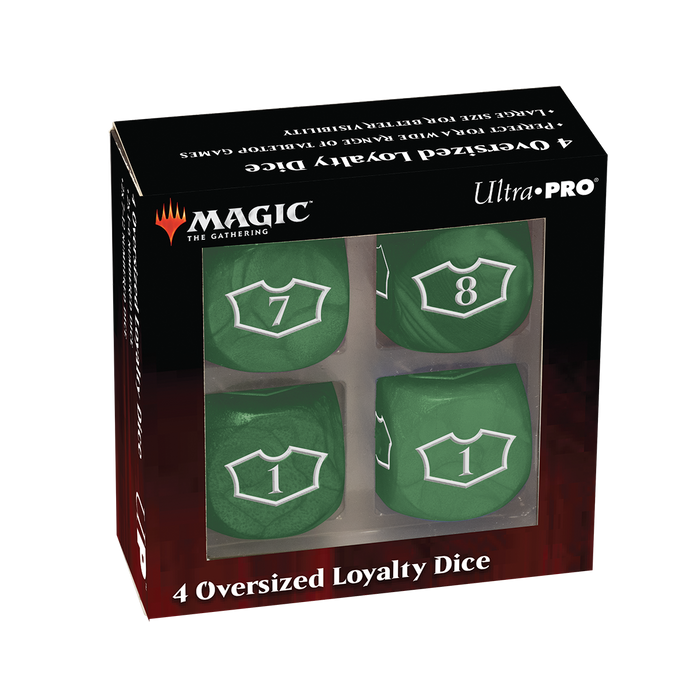 Ultra PRO: Loyalty Dice Set - 22MM Deluxe with 7-12 (Forest) - for just $0! 