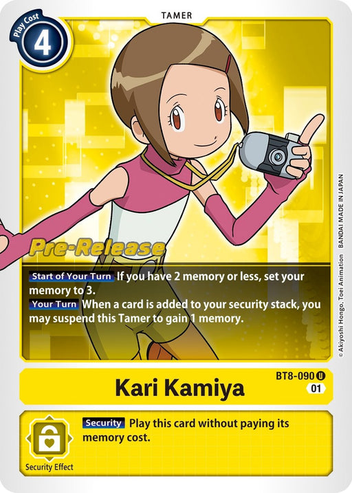 Kari Kamiya [BT8-090] [New Awakening Pre-Release Cards] - Just $0.70! Shop now at Retro Gaming of Denver