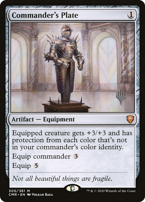 Commander's Plate (PPMKM-305) - Commander Legends Promos - for just $13.74! 