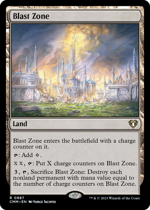Blast Zone (CMM-987) - Commander Masters - for just $0.12! 