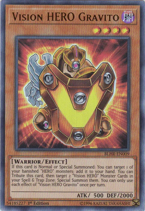 Vision Hero Gravito [BLHR-EN009] Ultra Rare - for just $0.10! 