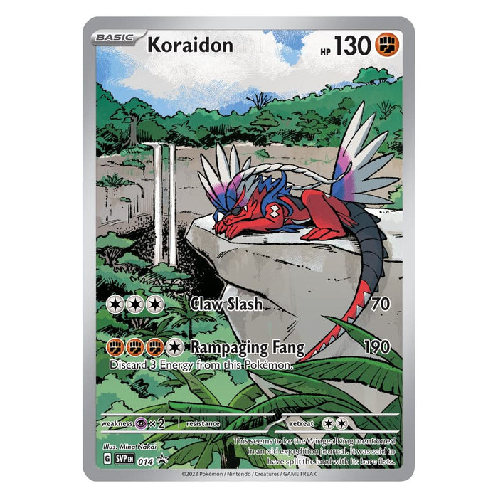 Pokémon TCG: Scarlet & Violet Elite Trainer Box - Koraidon Red (1 Full Art Promo Card, 9 Boosters and Premium Accessories) - Just $49.99! Shop now at Retro Gaming of Denver