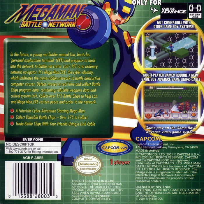 Mega Man Battle Network – Game Boy Advance (GBA) - for just $44.99! 