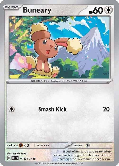 Buneary (083/131) [Scarlet & Violet: Prismatic Evolutions] - for just $0.10! 