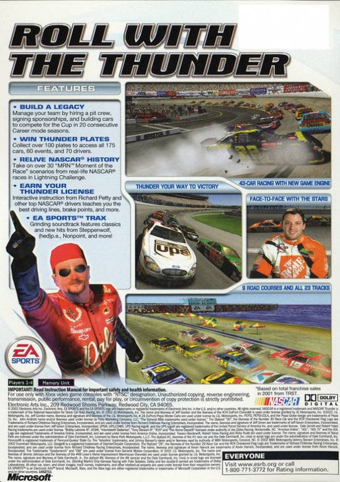 NASCAR Thunder 2003 – Xbox (XBOX) - for just $6.99! 