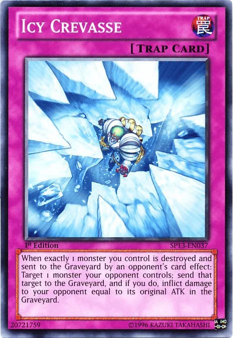 Icy Crevasse [SP13-EN037] Common - for just $0.10! 