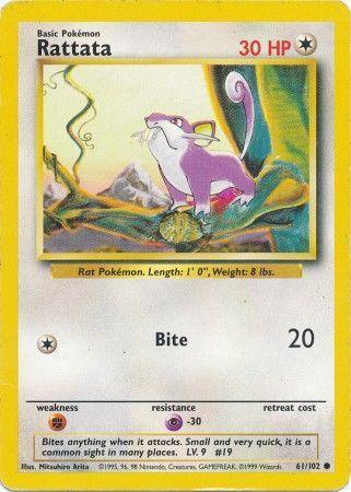 Rattata (61/102) [Base Set Unlimited] - for just $0.35! 