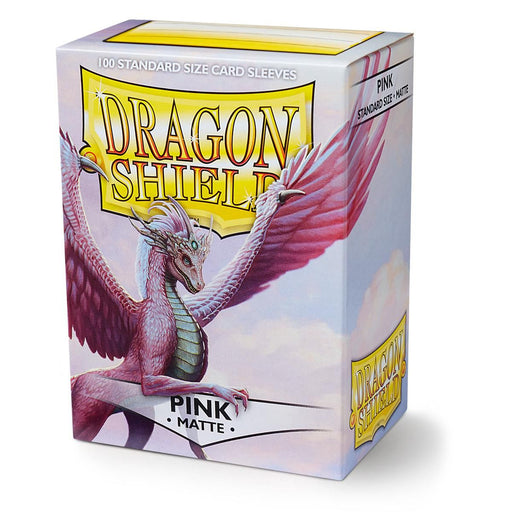 Dragon Shield: Standard 100ct Sleeves - Pink (Matte) - Just $8.95! Shop now at Retro Gaming of Denver