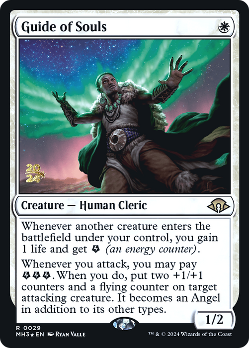 Guide of Souls (PRE-029) - Modern Horizons 3 Promos Foil - for just $1.62! 